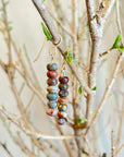 Grounding Stone Dangle Earrings
