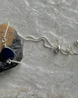 Forward Heart Hematite Sideways Heart Necklace