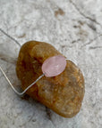 Rose Quartz Light Pink Necklace