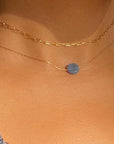 Blue Kyanite Layered Necklace