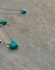 Small Turquoise Heart Necklace