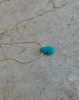 Turquoise Teardrop Necklace