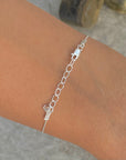 Thin Crystal Bracelet