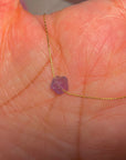Small Raw Crystal Necklaces