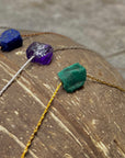 Small Raw Crystal Necklaces