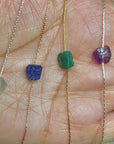 Small Raw Crystal Necklaces