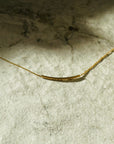 Dainty Gold-Filled Curve Necklace