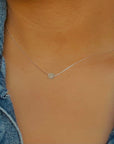 Small Raw Crystal Necklaces