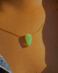 Seafoam Green Chrysoprase Necklace