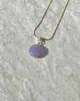 Lavender Purple Lepidolite Necklace