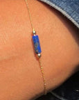 Dainty Lapis Lazuli Bracelet