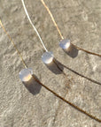 Blue Aqua Teardrop Necklace
