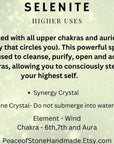 Small Charging Selenite Necklace