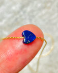 Wisdom Lapis Lazuli Heart Necklace