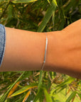 Hammered Curve Bracelet