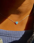 Shimmer Heart Necklace