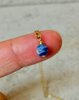 Sodalite Blue Stone Necklace