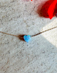 Shimmer Heart Necklace