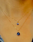 Sodalite Blue Stone Necklace