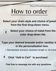 Delicate Gold or Silver Jewelry