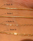 Delicate Gold Necklaces