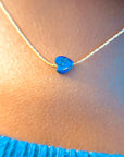 Wisdom Lapis Lazuli Heart Necklace