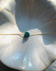 Small Raw Malachite Necklace