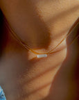 Small Charging Selenite Necklace