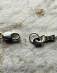 Selenite and Black Tourmaline Crystal Jewlery