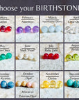 Personalized Family Birthstone Custom Necklace
