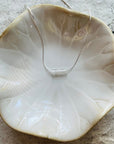Tiny Clear Quartz Crystal Necklace