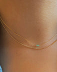 Floating Aventurine Necklace