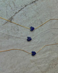 Wisdom Lapis Lazuli Heart Necklace