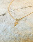Tiny Ankh Cross Necklace