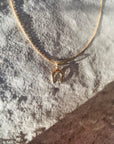 Small Horseshoe Charm Necklace