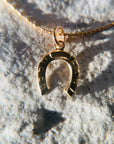 Small Horseshoe Charm Necklace