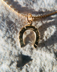 Small Horseshoe Charm Necklace