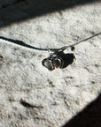 Two Lucky Horseshoe Western Pendant Necklace