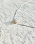 Floating Sterling Silver Bar Pendant Necklace