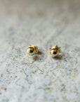 Tiny Ball Stud Earrings