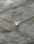 Dainty Moonstone Necklace