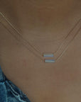 Dainty Moonstone Necklace
