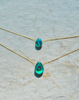 Green Abalone Teardrop Shell Jewelry