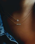 Dainty Moonstone Necklace