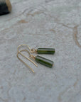 Dainty Jade Dangle Earrings