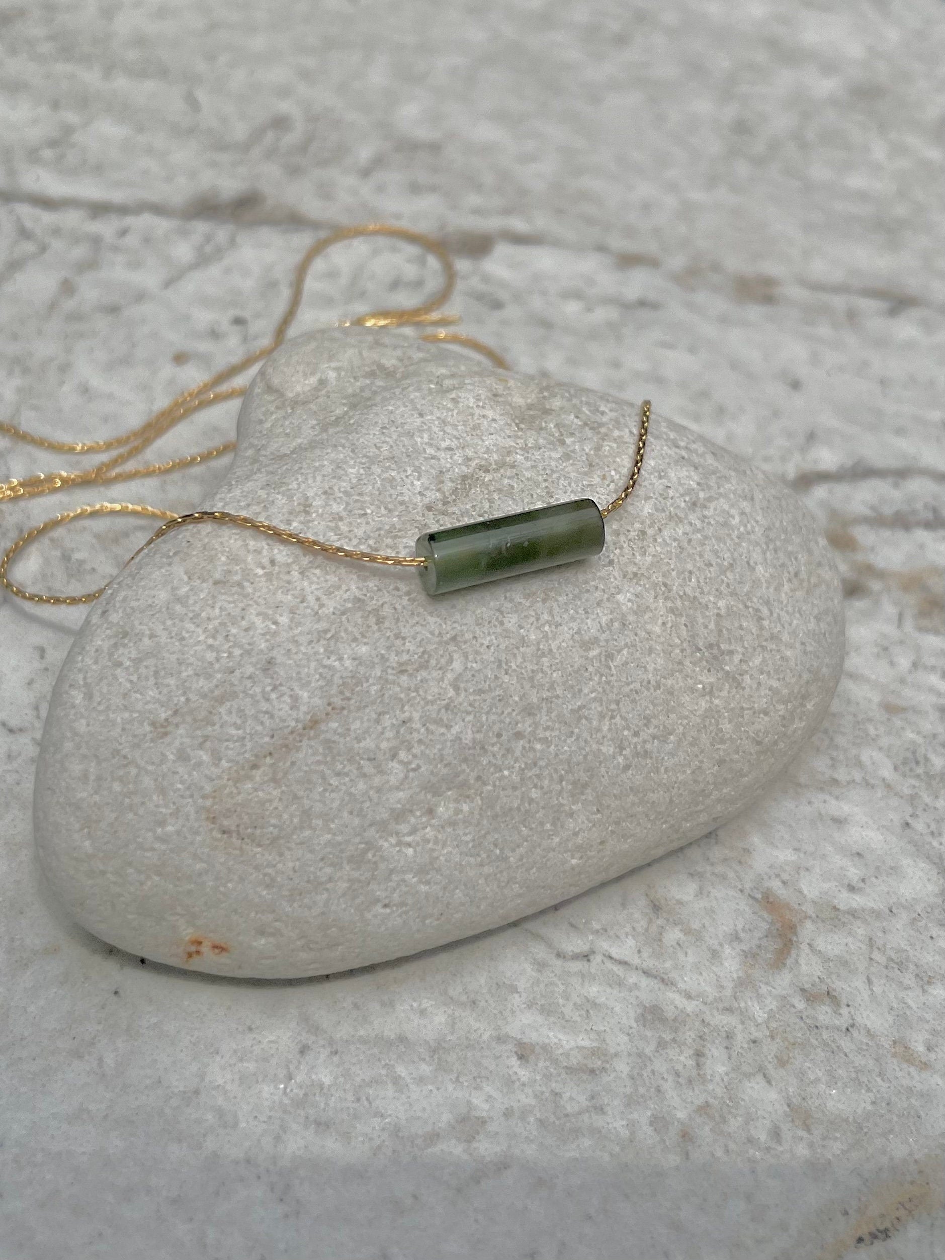 Dainty Jade Dangle Earrings