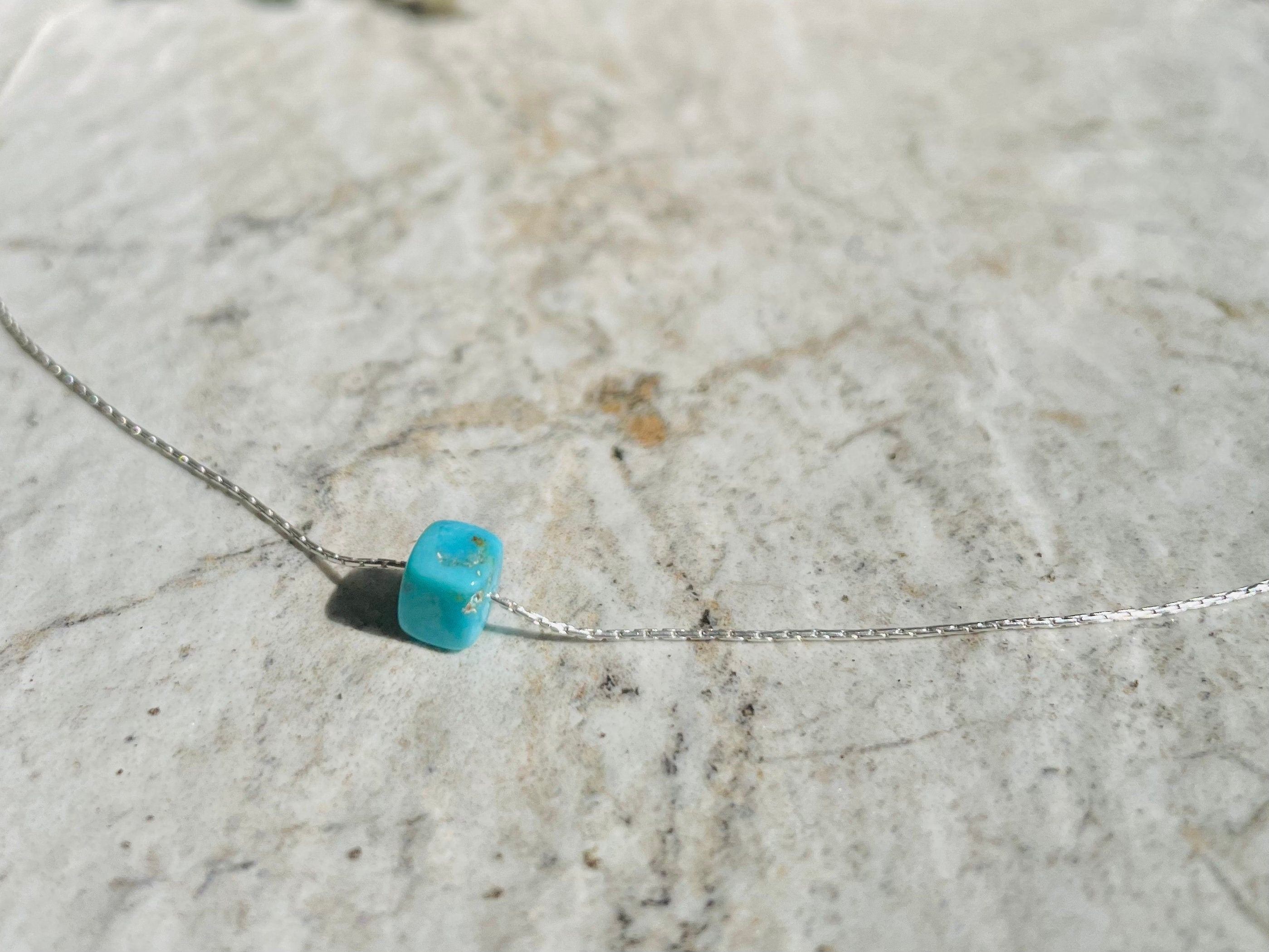 【ANOTHERYOUTH】関税/送料込み cube necklace Personalized Friendship Necklace - Engraved State Mini Cube